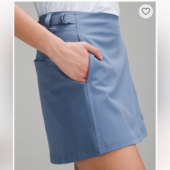 NWT Lululemon Wrap-Front MR Golf Skirt  / Oasis Blue - Picture 6 of 9